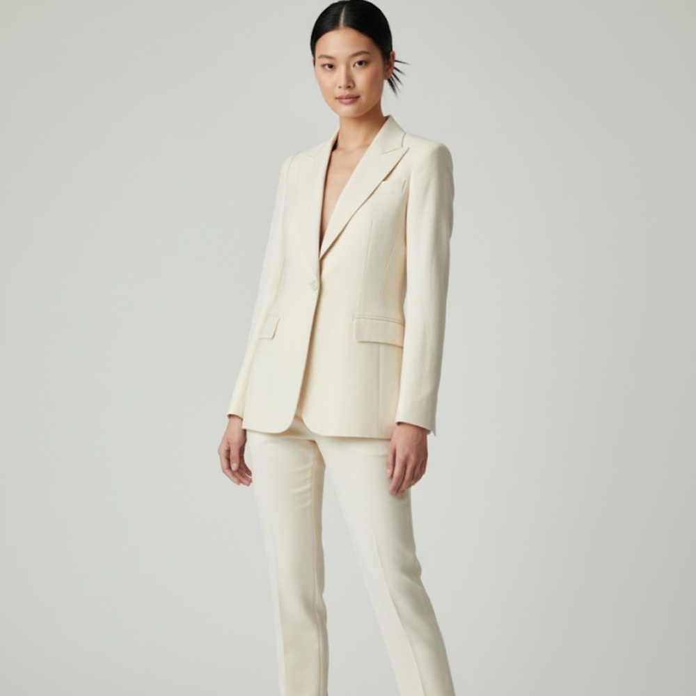 Just Cavalli Pant Suit Size 40 Jacket, 26 capri pant Vintage